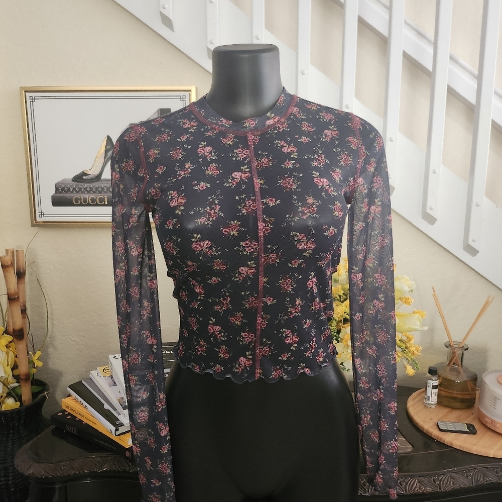Reformation sheer top size XS